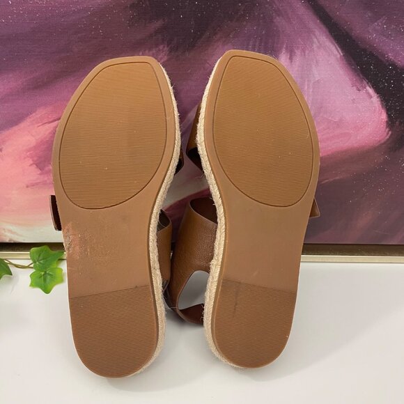 Nordstrom Perri Thong Slingback Espadrille Sandal in Tan 6.5 - Picture 12 of 12